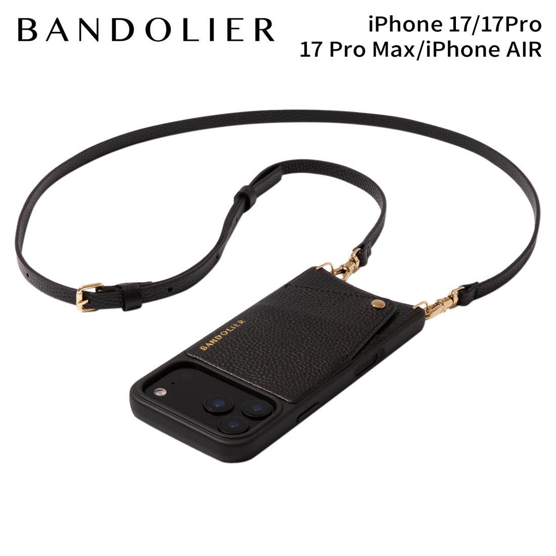 バンドリヤー BANDOLIER スマホショルダー iPhone17 17Pro 17Pro Max