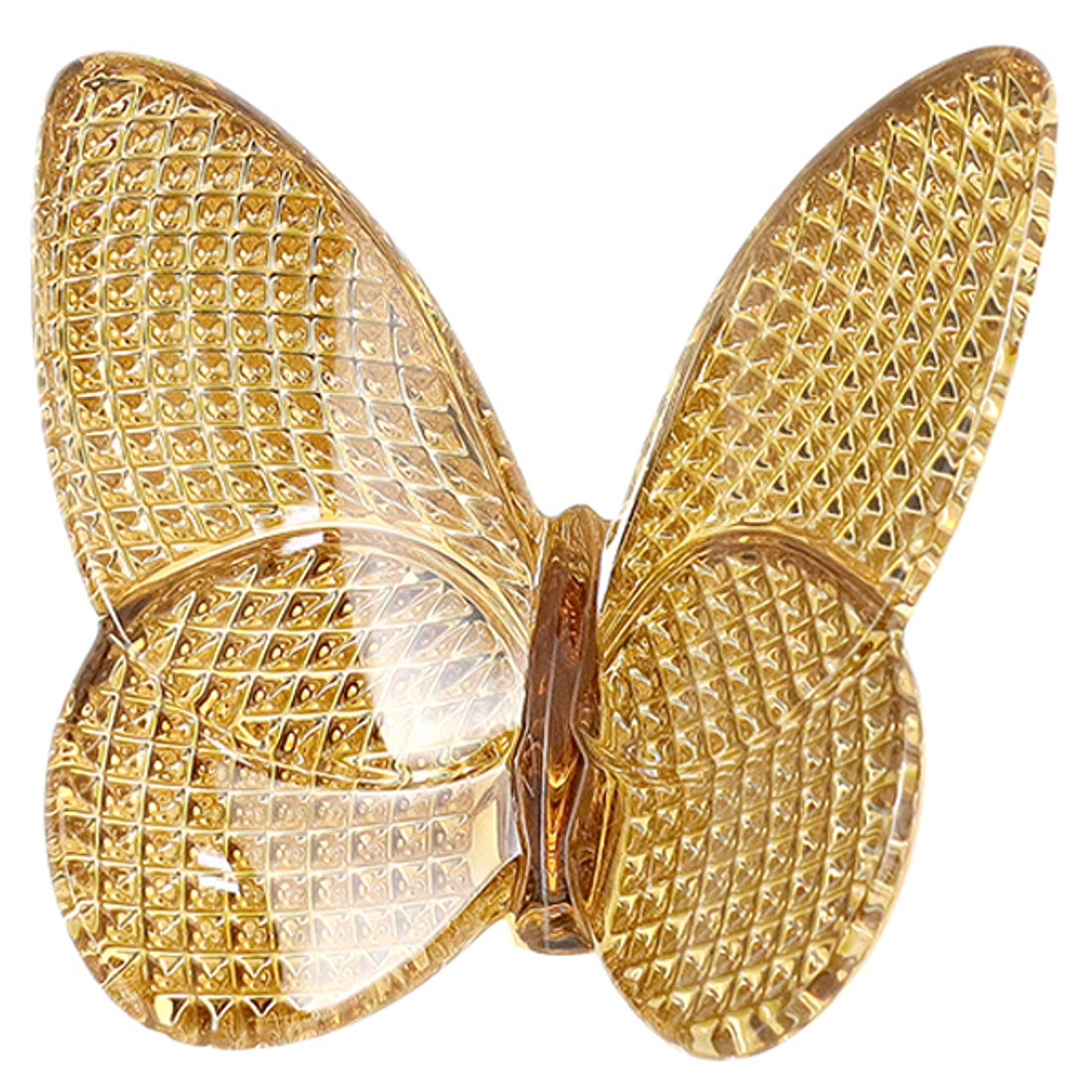 バカラ Baccarat ラッキーバタフライ フィギュリン （ダイアモンド