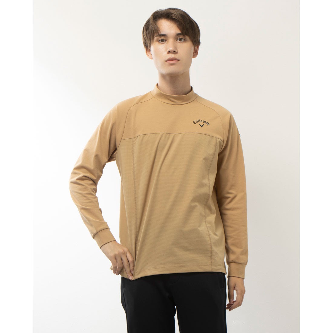 キャロウェイ Callaway メンズ ゴルフ 長袖シャツ 長袖モックネック
