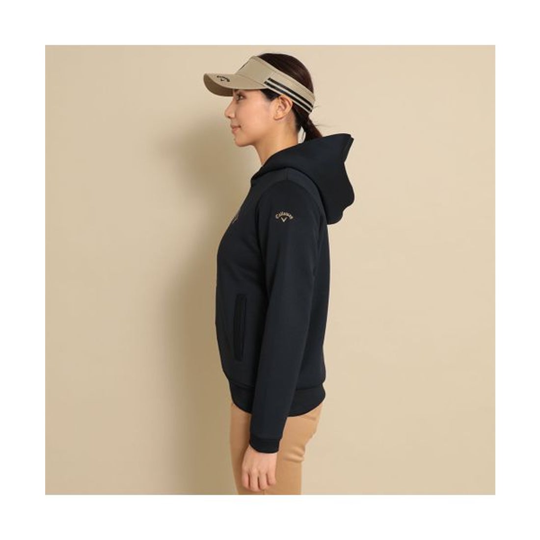 キャロウェイ Callaway ベアダンボールスウェットパーカー （ブラック