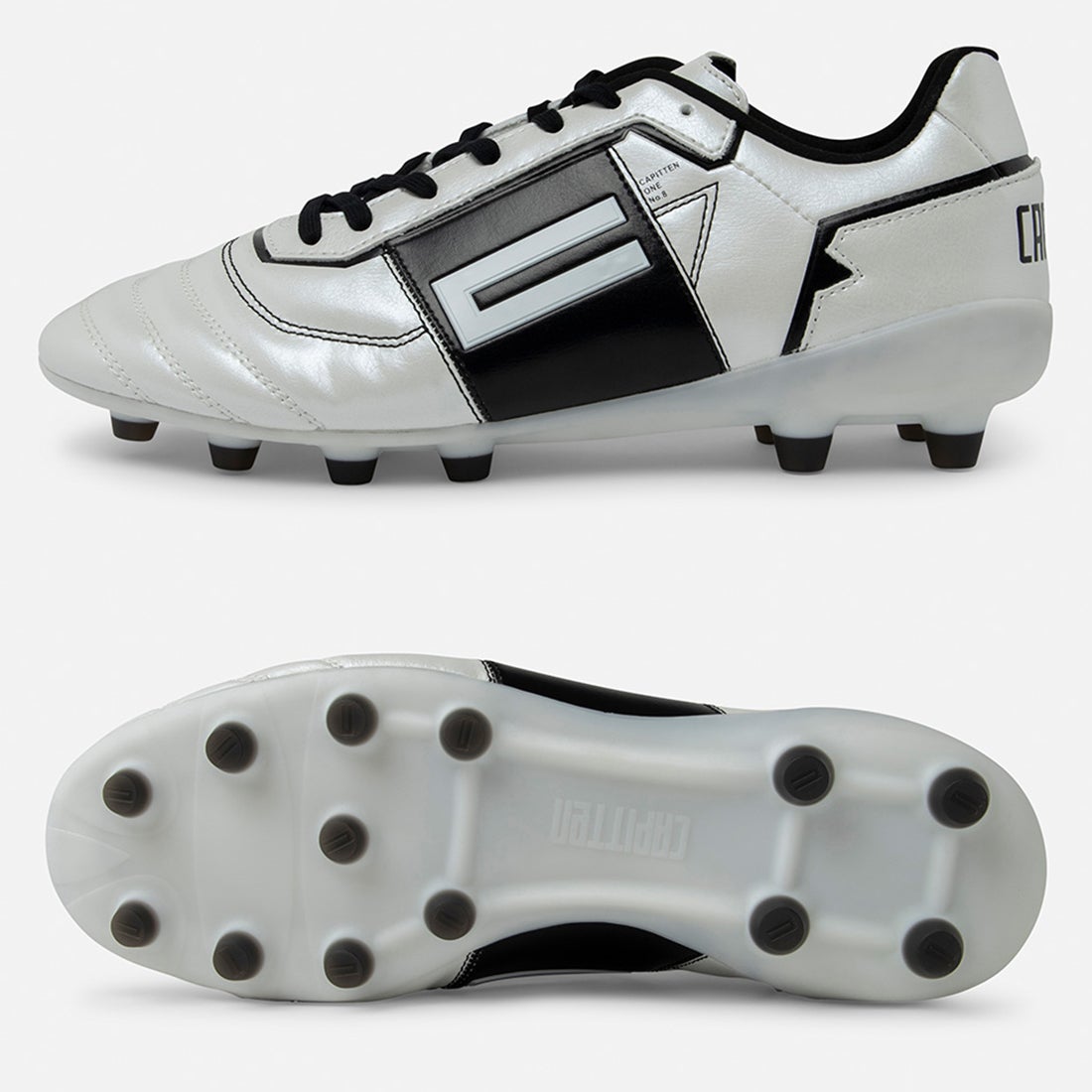 Capitten ONE MID(ホワイト×ブラック) CAP-M10102 サッカー スパイク