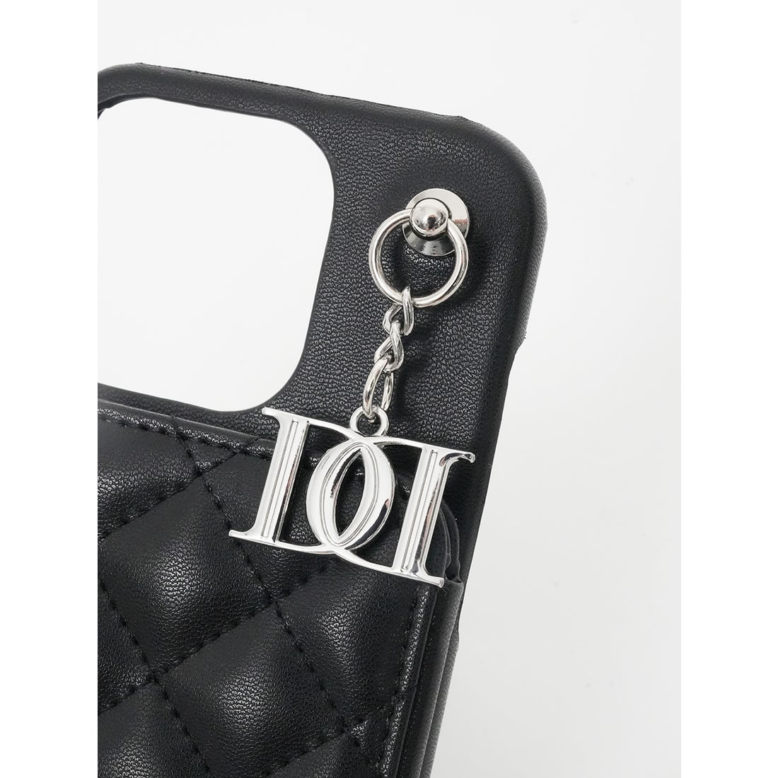 ダーリッチ Darich キルティングミラーDDチャームiPhoneケース