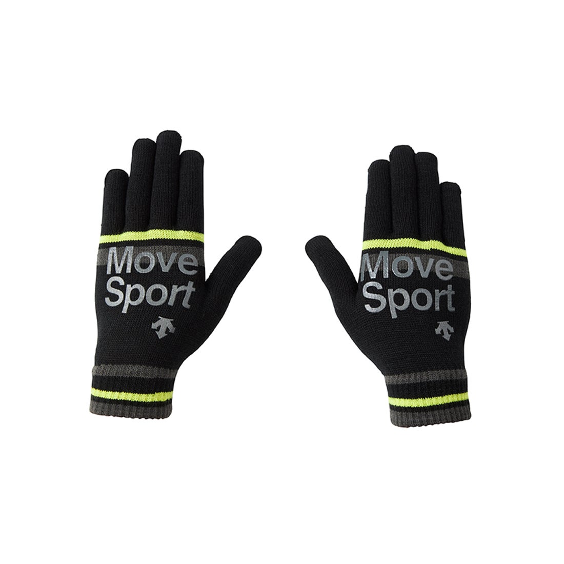 DESCENTE トレーニング マジックニットグローブ （ブラック×グレー