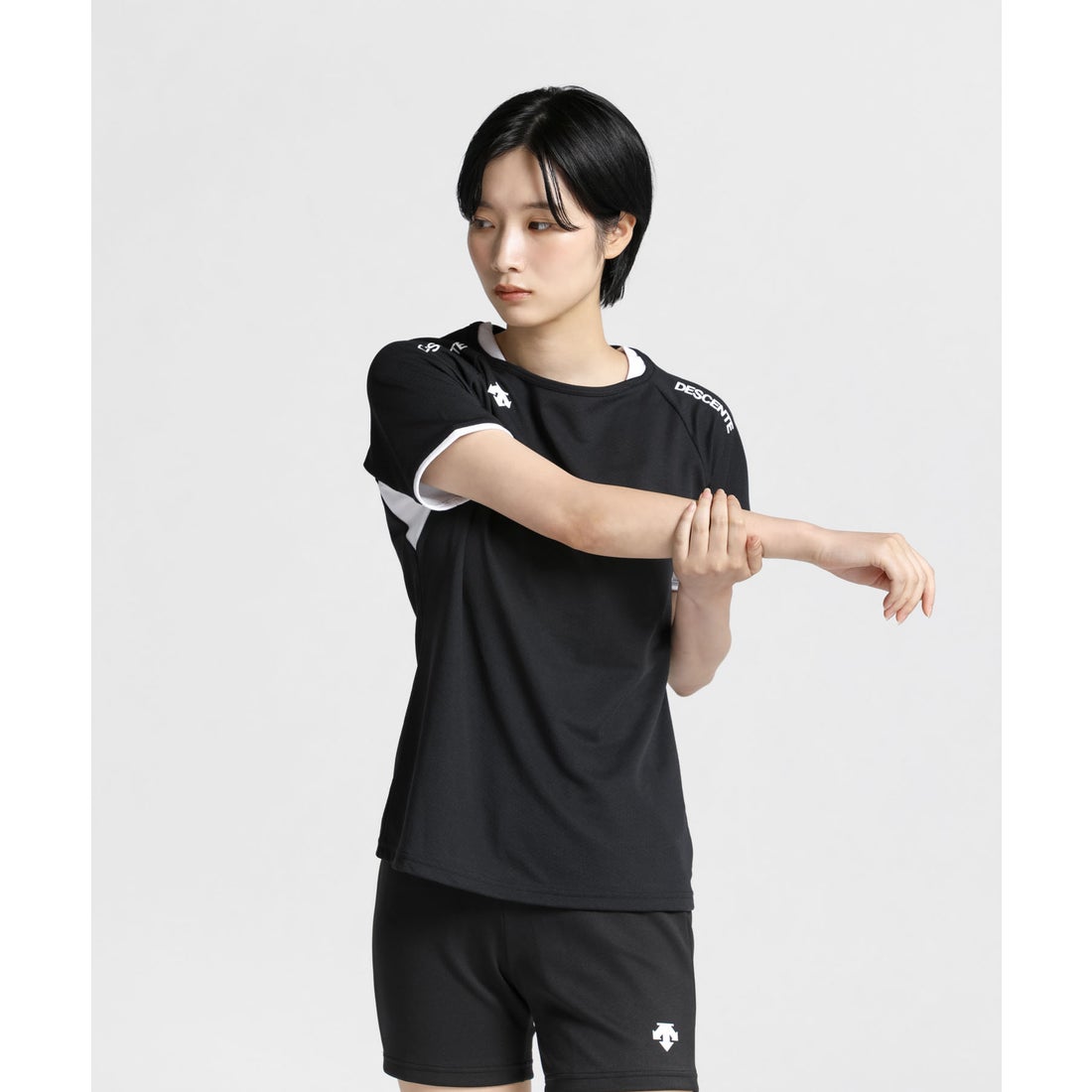 DESCENTE バレーボール 半袖バレーボールシャツ -デサントストア
