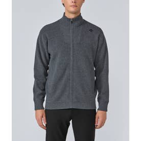 デサントゴルフ DESCENTE ゴルフ 防風裏地付きリブ編みフルジップ