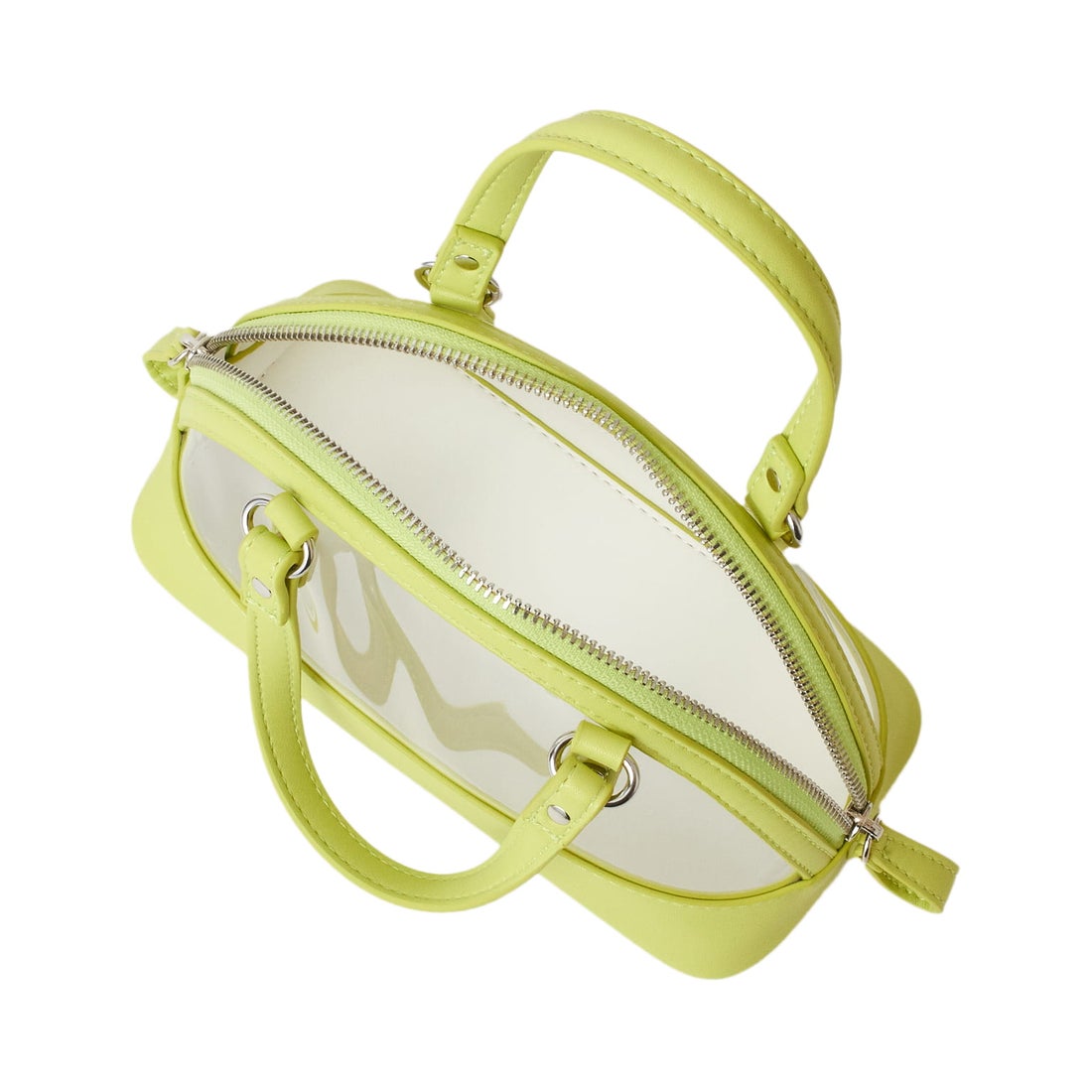 ダイアナ DIANA ハンドバッグ（Mサイズ） （グリーン合皮スムース