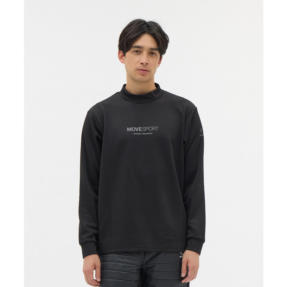 ムーブスポーツ MoveSport 【直営店限定】モックネックロングスリーブ