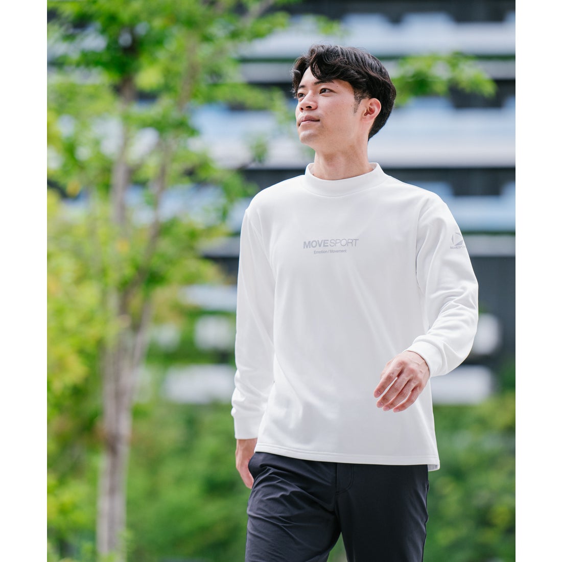 ムーブスポーツ MoveSport 【直営店限定】モックネックロングスリーブ