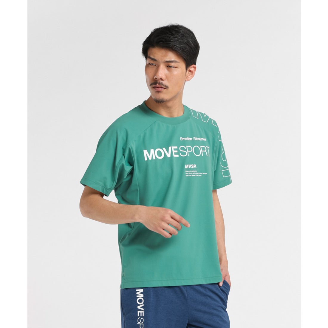 ムーブスポーツ MoveSport Sunscreen NIR TAIKYU 天竺 半袖シャツ