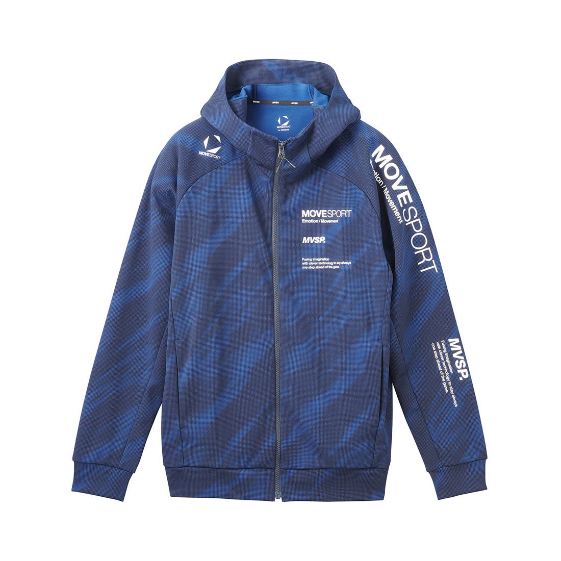 ムーブスポーツ MoveSport Sunscreen NIR 総柄グラフィック ジャージ