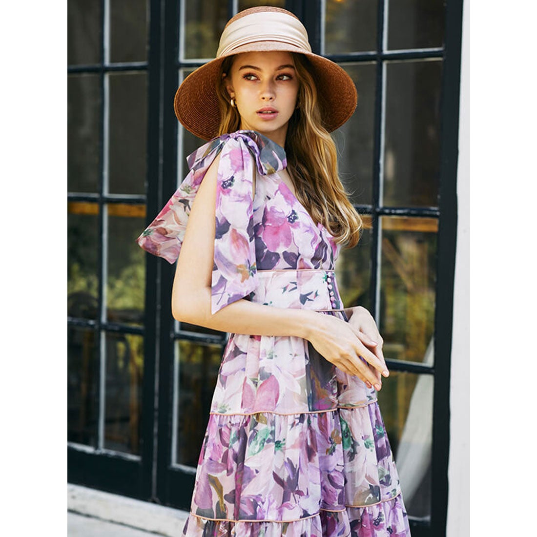 EIMY ISTOIRE エイミーイストワール eimy istoire Grace flowerリボン