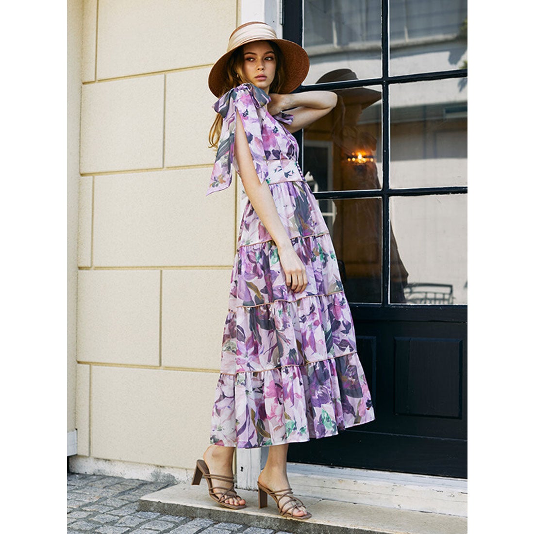 EIMY ISTOIRE エイミーイストワール eimy istoire Grace flowerリボン