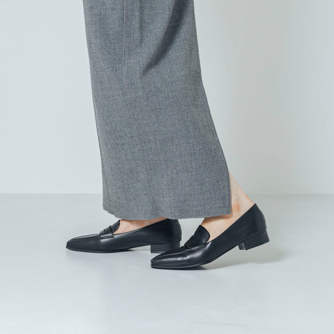 EVOL/イーボル】 【柔らかい・22.0-25.0サイズ展開】コインローファー