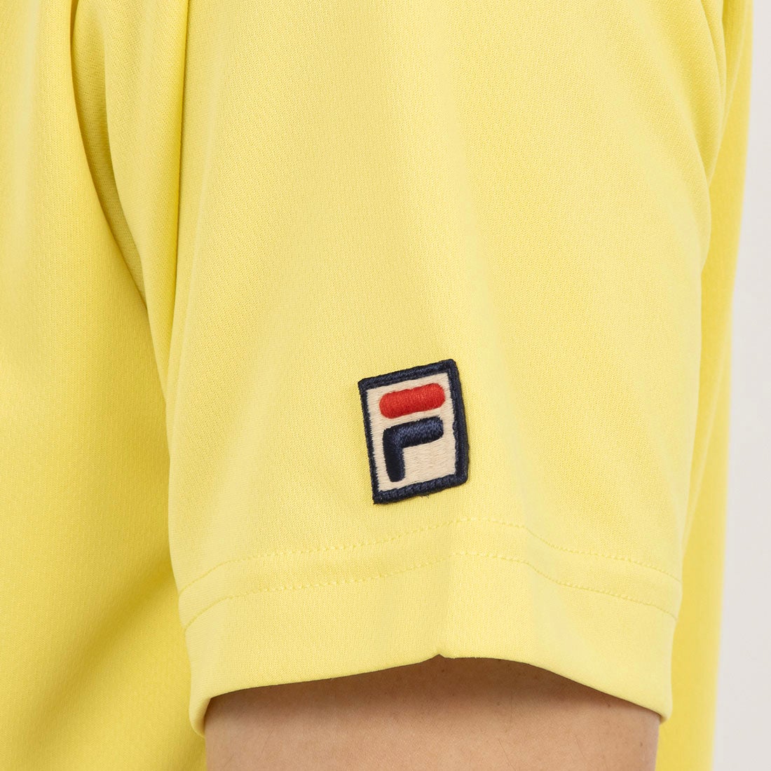 テニス】グラフィックTシャツ / メンズ （イエロー） -FILA（フィラ