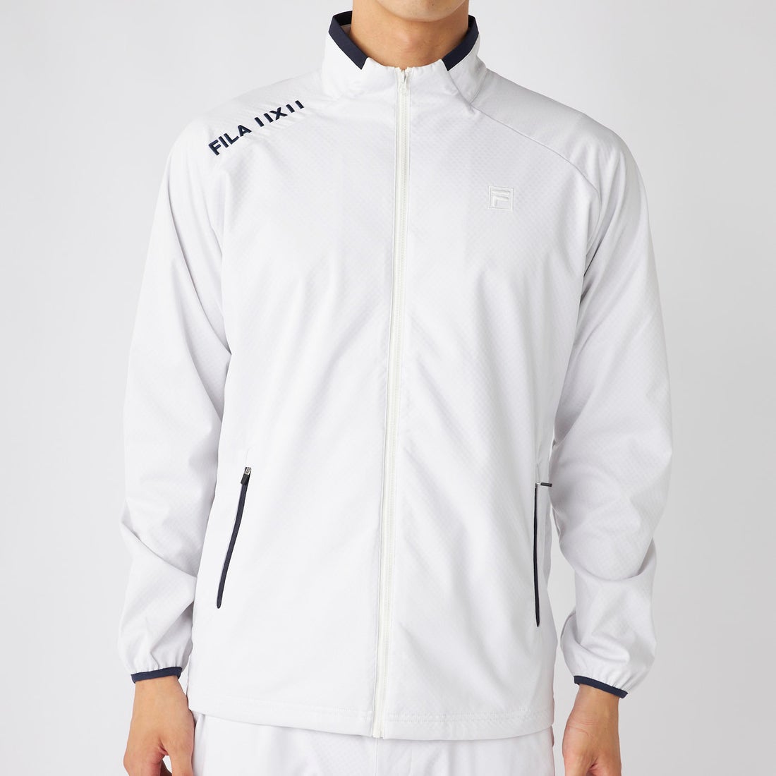 ゴルフ】ライトボンディングブルゾン / メンズ （WT） -FILA（フィラ