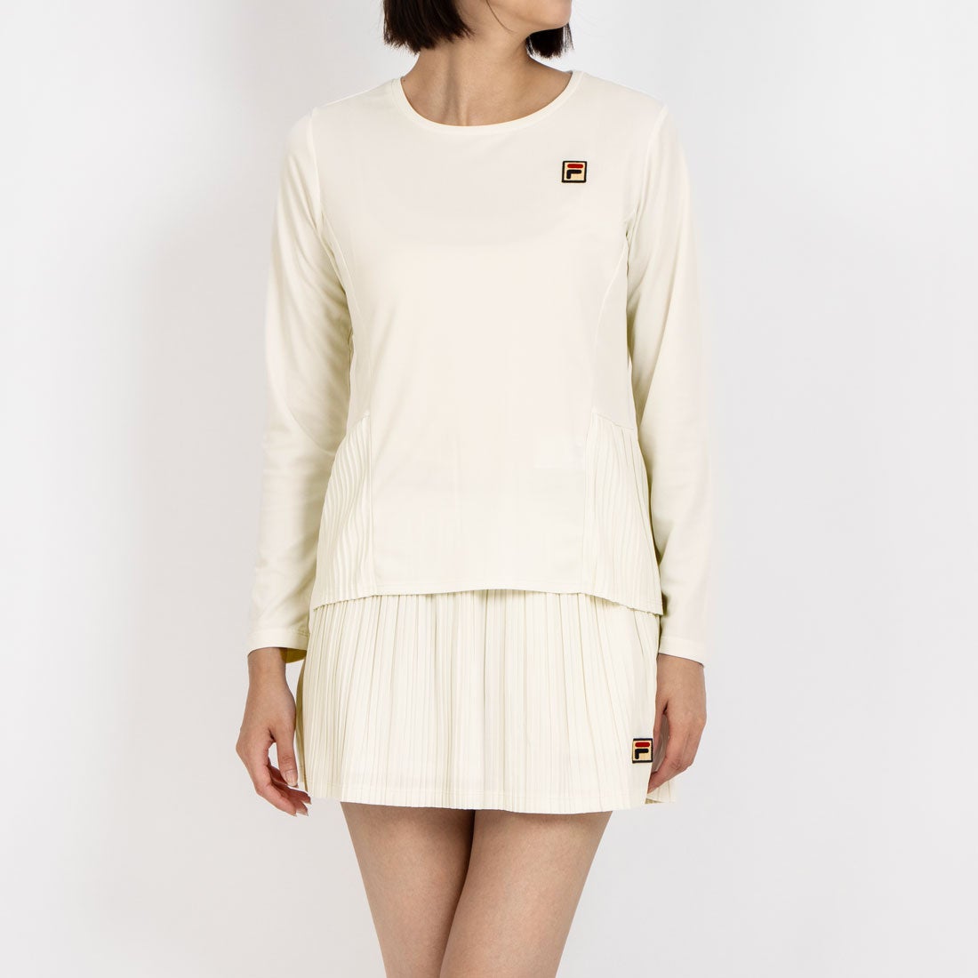 テニス】ロングスリーブシャツ / レディース （オフホワイト） -FILA