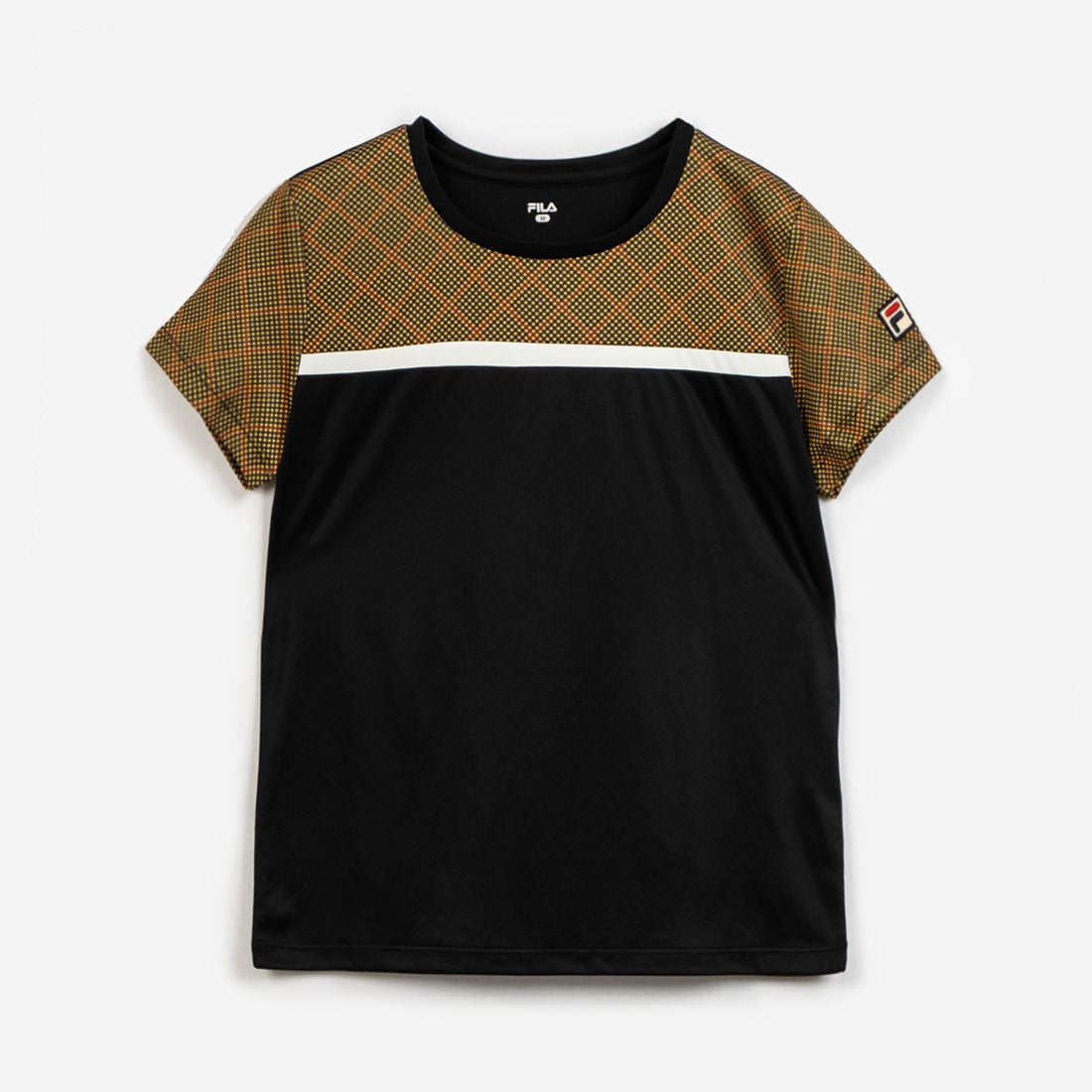 テニス】ゲームシャツ / レディース （マスタード） -FILA（フィラ
