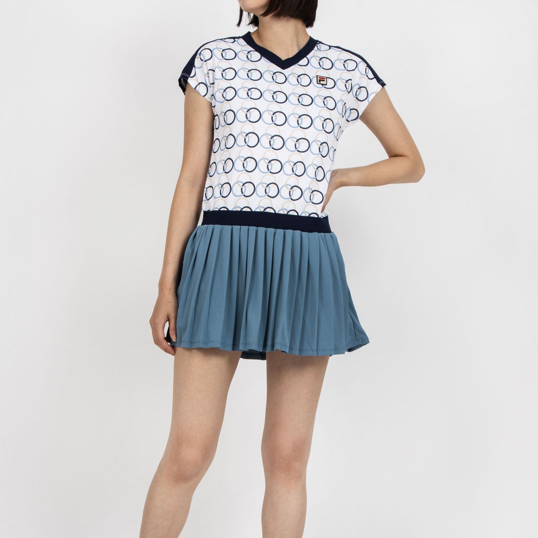 テニス】 ワンピース / レディース （オフホワイト） -FILA（フィラ