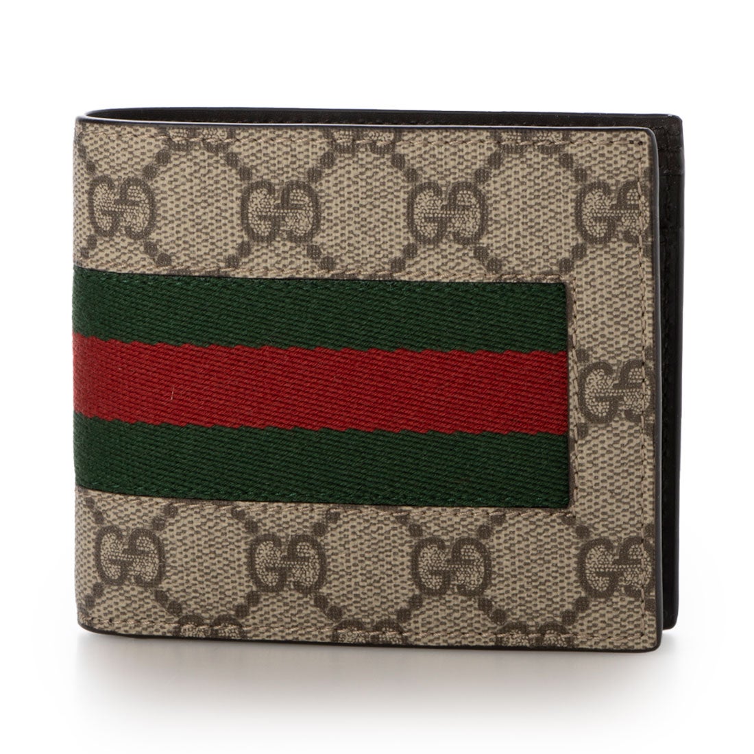 グッチ GUCCI 二つ折り財布 （ブラウン） -waja bazar - 海外