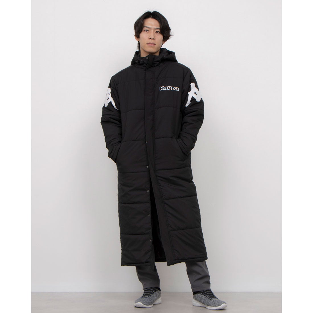 カッパ Kappa メンズ ベンチコート Kappa 軽量タフタベンチコート 244