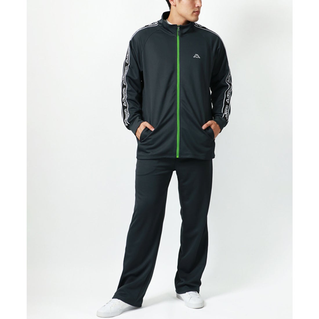 Kappa 大きいサイズ 4L 5L 6L メンズ ジャージ 上下セット /長袖