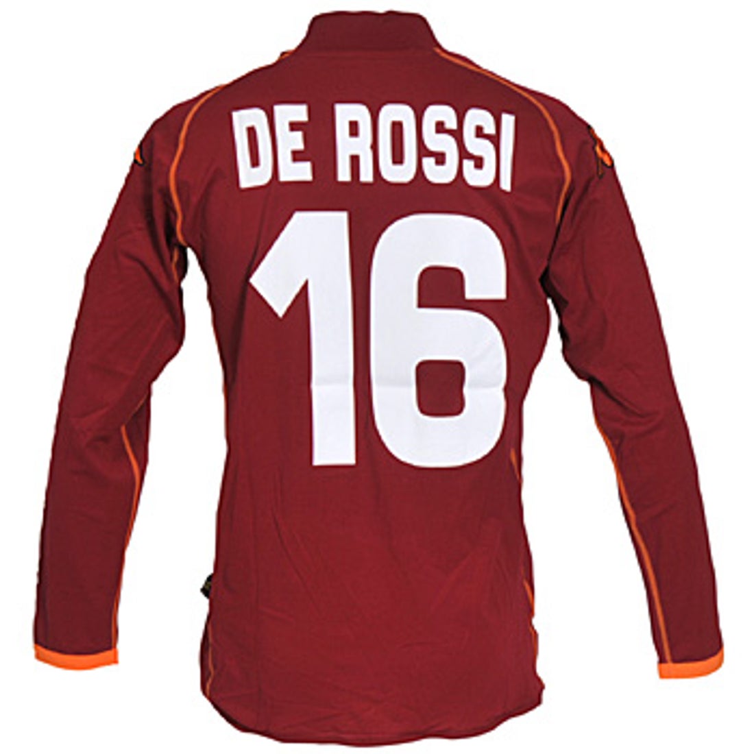 Kappa ASローマ 08/09 ユニフォーム ホーム 長袖 #16 デ・ロッシ