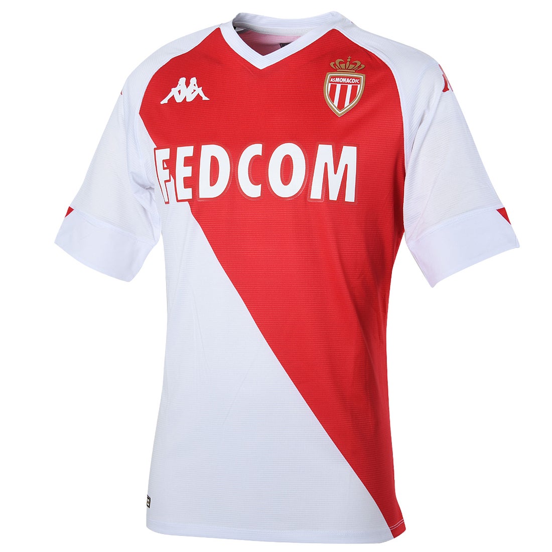 Kappa モナコ 20/21 ユニフォーム ホーム 半袖 オーセンティック