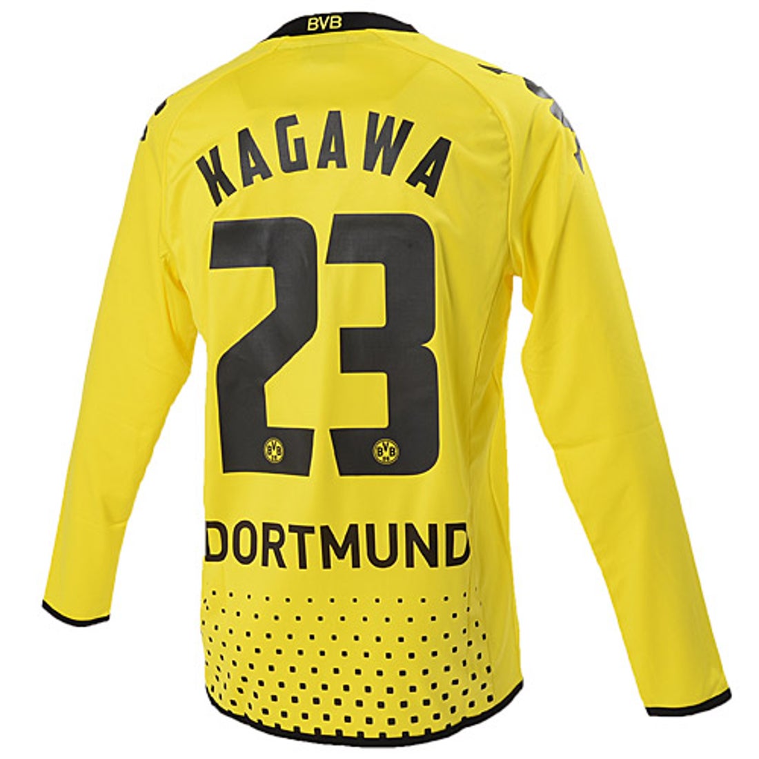 Kappa ドルトムント 11/12 ユニフォーム ホーム 長袖 ▽#23.香川真司