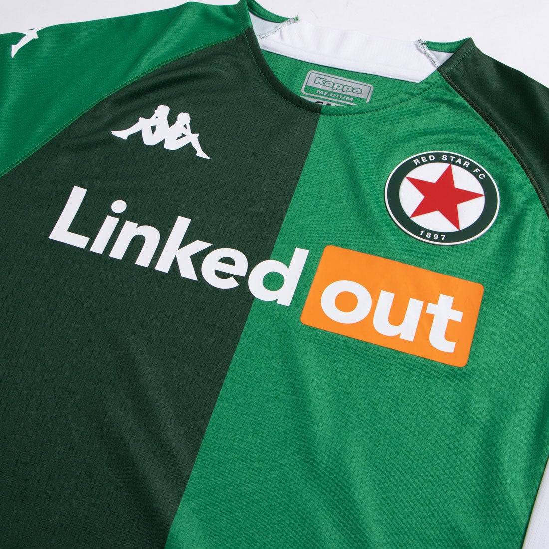 Kappa レッドスターFC93 22/23 ユニフォーム ホーム 半袖 321H1NW A0J