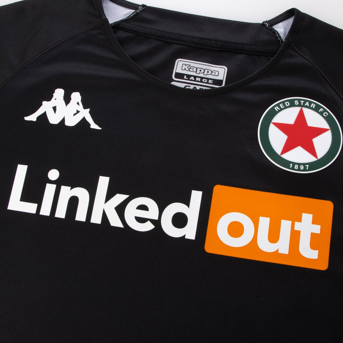 Kappa レッドスターFC93 22/23 ユニフォーム ホーム 長袖 321H1TW? A0K