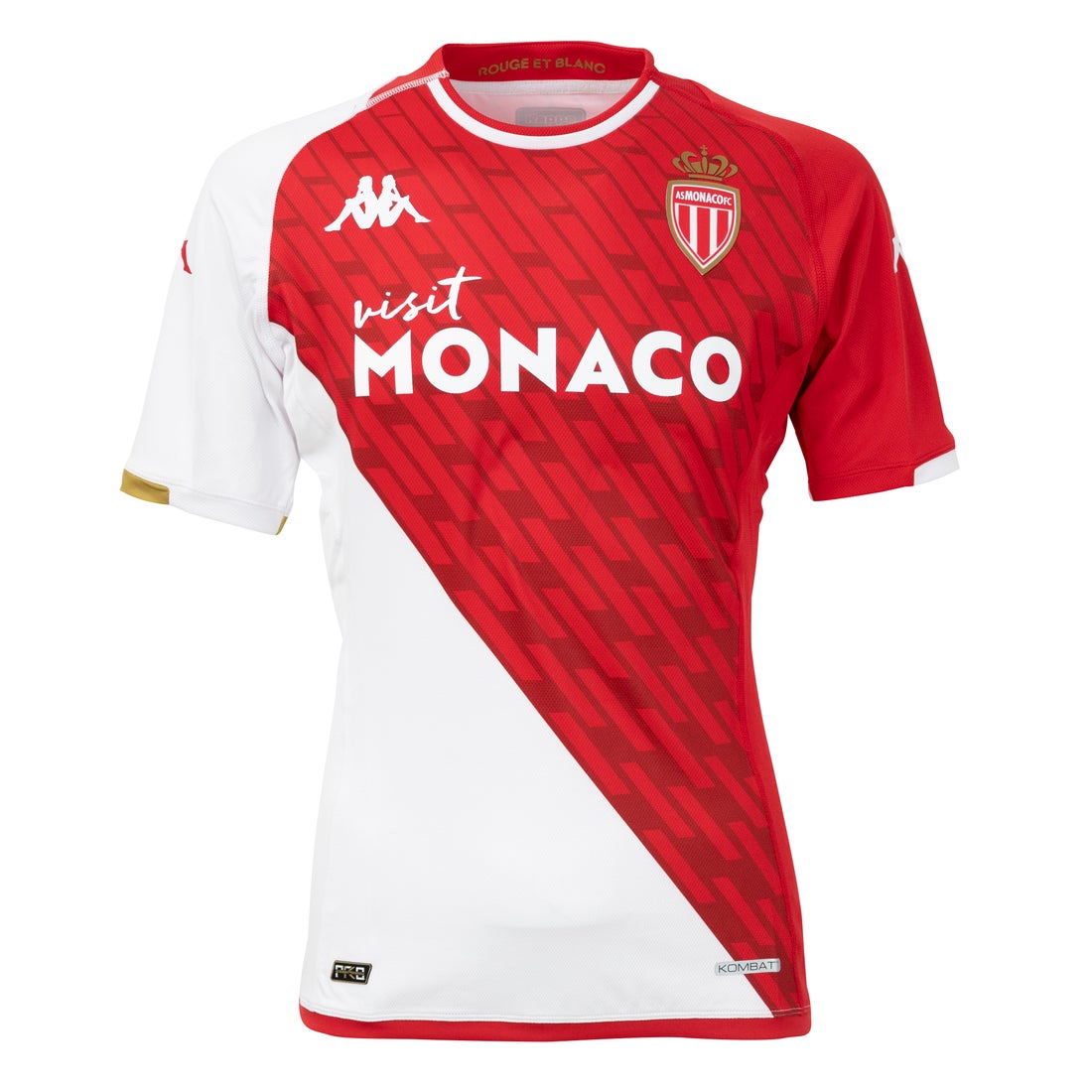 Kappa モナコ 23/24 ユニフォーム ホーム 半袖 オーセンティック