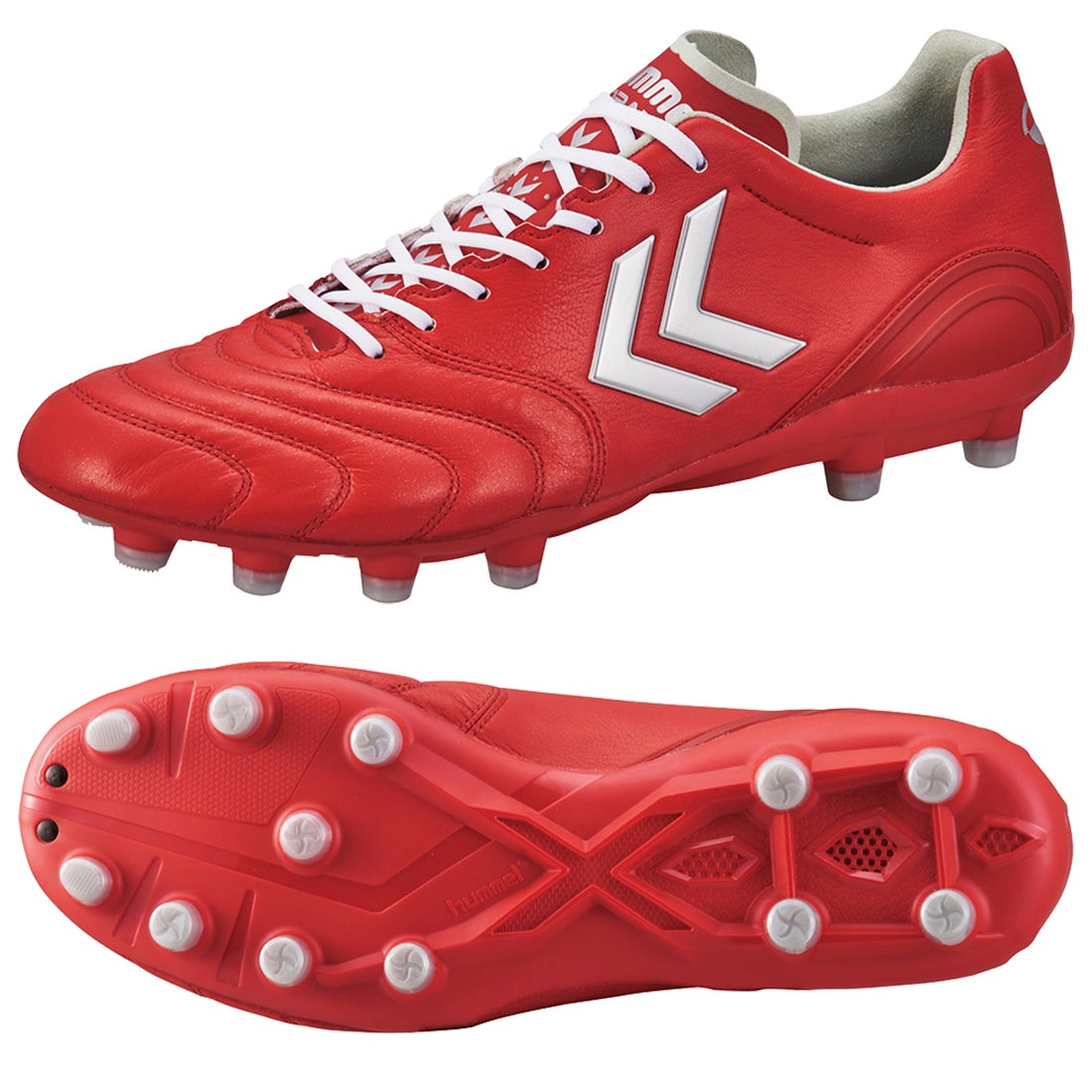 hummel ヒュンメル ヴォラート2(レッド×シルバー) HAS1240R 2095