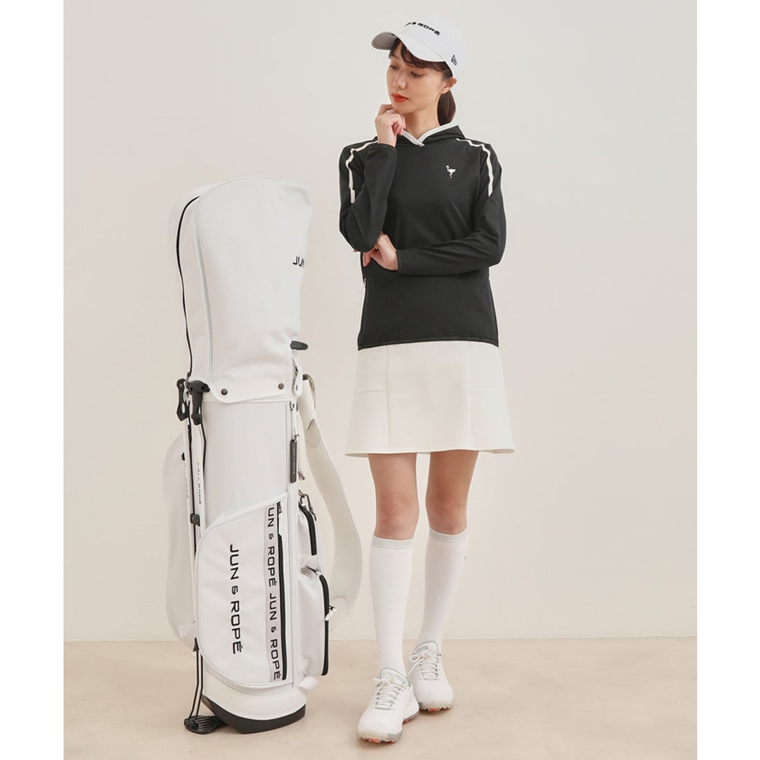 ジュンアンドロペ JUN & ROPE' 【ユニセックス】【軽量】ロゴテープ