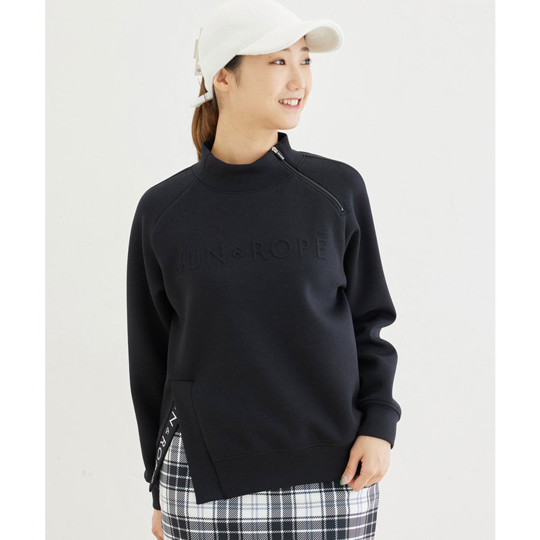 ジュンアンドロペ JUN & ROPE' 【セットアップ対応】エンボスロゴ