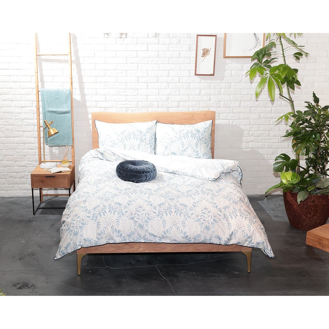 ローラ アシュレイ LAURA ASHLEY 【シングル】パルテール柄 掛布団