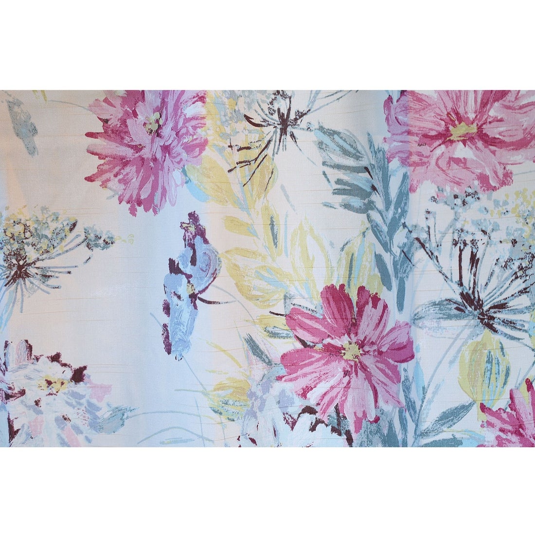 ローラ アシュレイ LAURA ASHLEY ◇フラワープリントカーテン 100