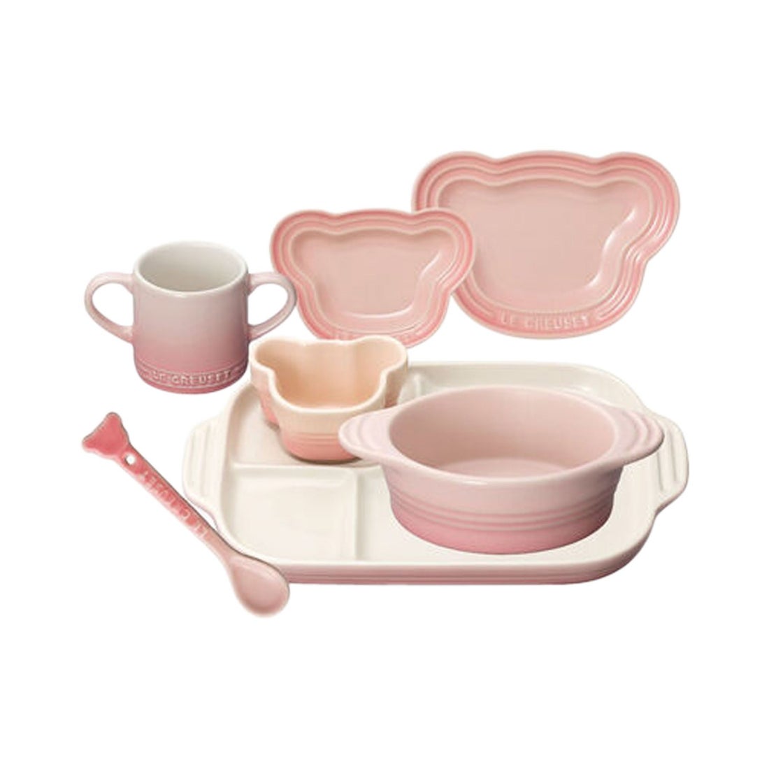 LE CREUSET ル・クルーゼ Le Creuset お食い初め 食器セット 7点セット