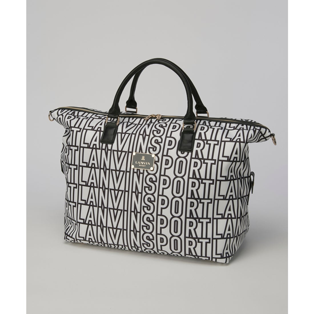 ランバン スポール LANVIN SPORT ロゴデザインボストンバッグ