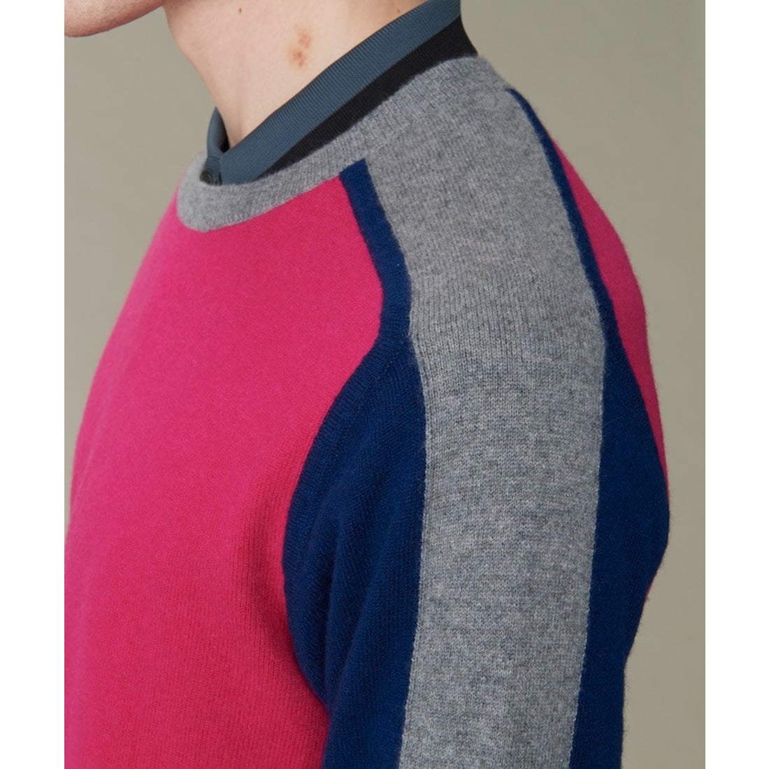 LANVIN SPORT カシミヤクルーネックセーター -デサントストア-DESCENTE