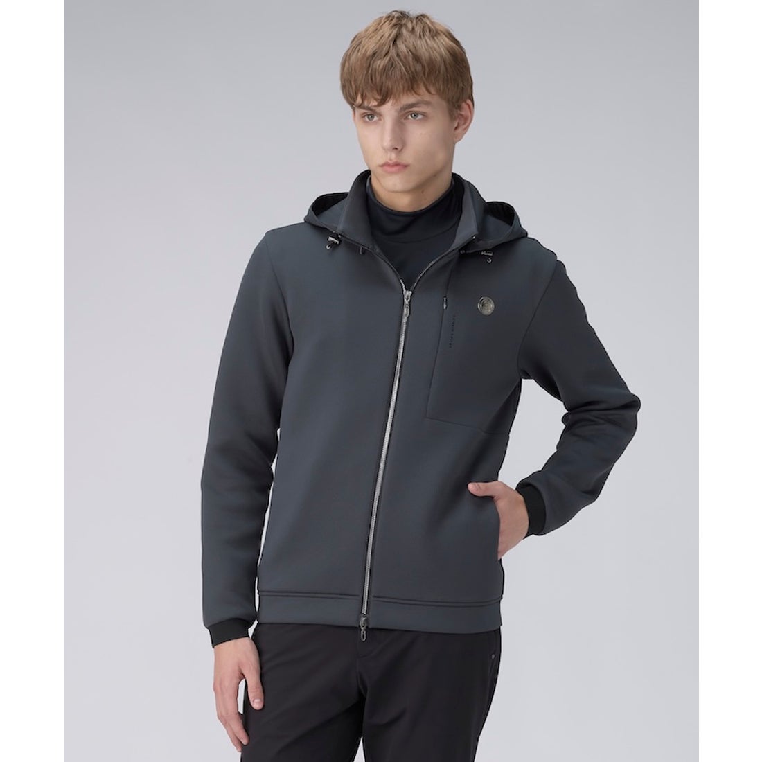 ランバン スポール LANVIN SPORT ダンボールニットカットソーブルゾン