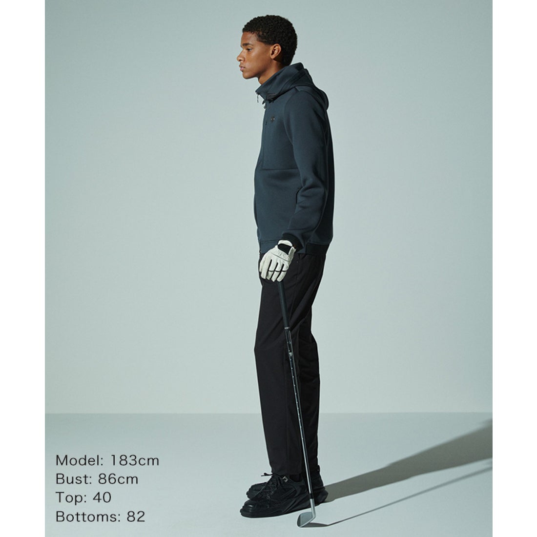 ランバン スポール LANVIN SPORT ダンボールニットカットソーブルゾン