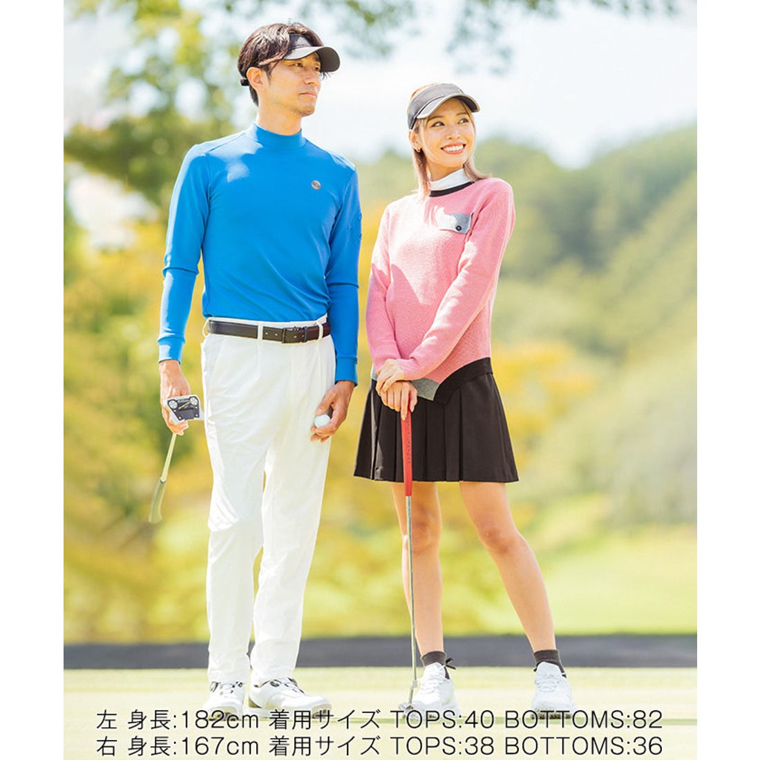 LANVIN SPORT フロントプリーツスカート(43cm丈)【アウトレット