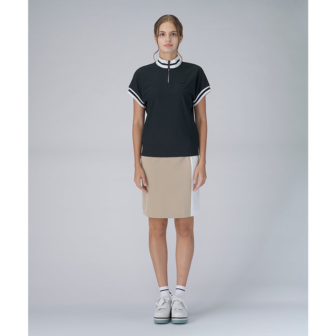 LANVIN SPORT 長め丈スカート(総丈51cm) -デサントストア-DESCENTE STORE-