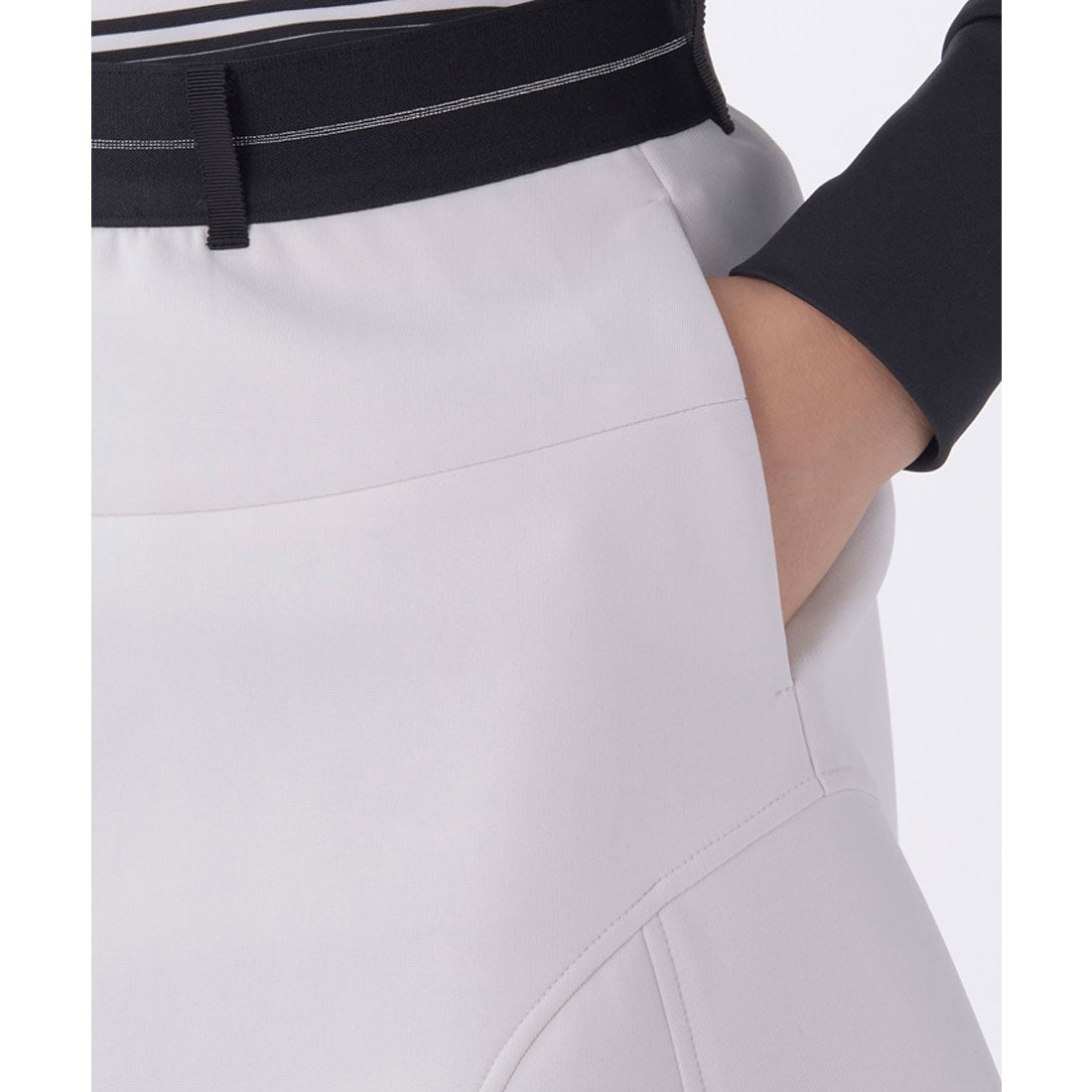 ランバン スポール LANVIN SPORT ダンボールニットAラインスカート【UV