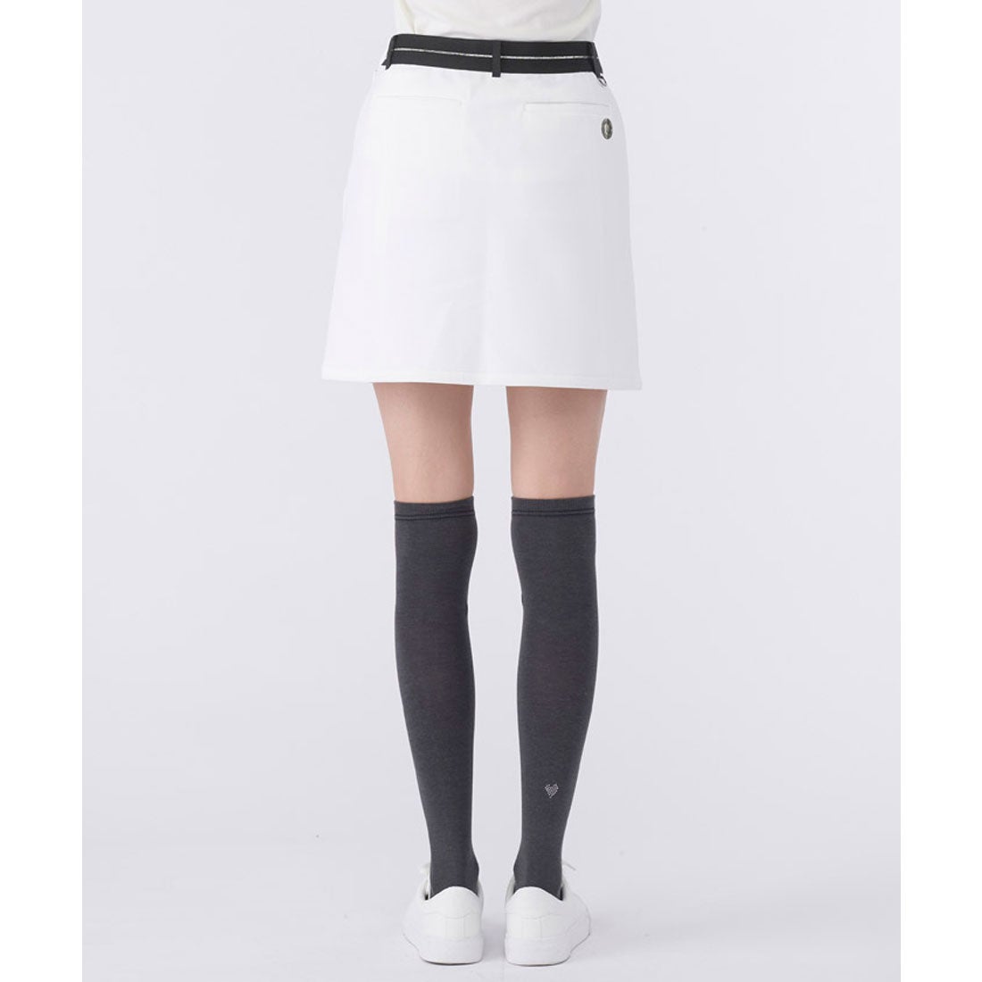 ランバン スポール LANVIN SPORT ダンボールニットAラインスカート