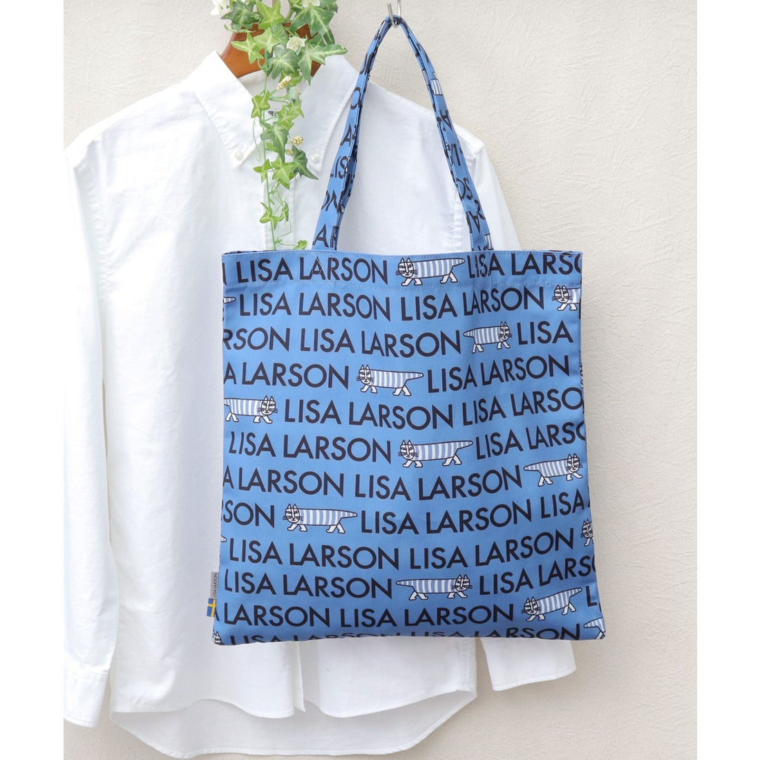 リサ・ラーソン LISA LARSON ポリエステル トートバッグ エコバッグ 総