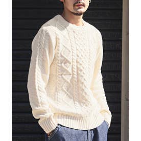 ラグスタイル LUXSTYLE アクリルケーブルニット/ニット メンズ