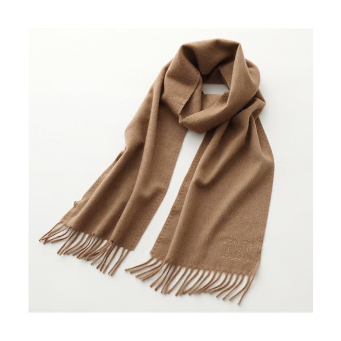 マックスマーラ Max Mara MAX MARA マフラー WKCLARA ロゴ刺繍