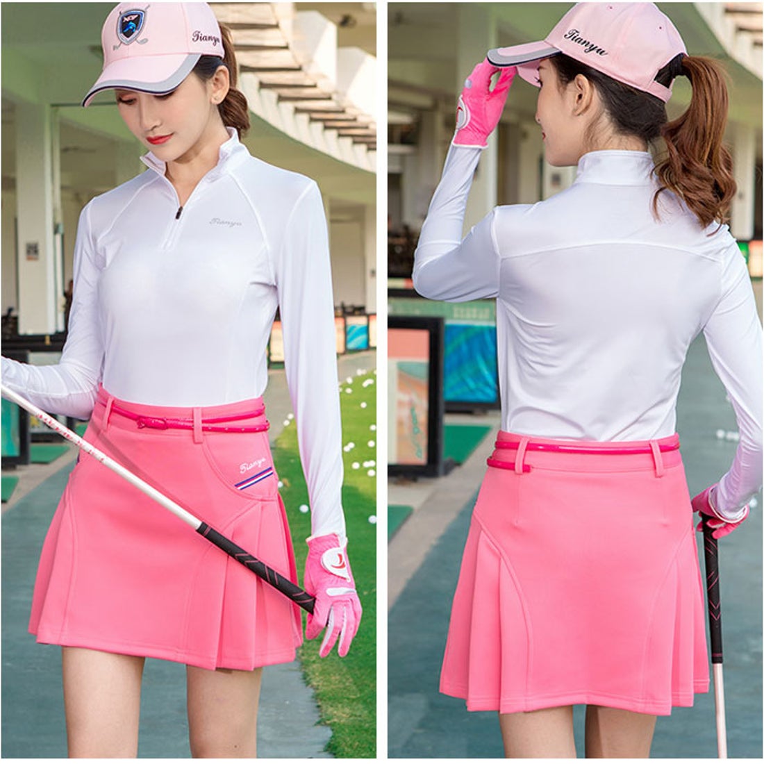 バックヤードファミリー BACKYARD FAMILY ゴルフスカート ゴルフウェア