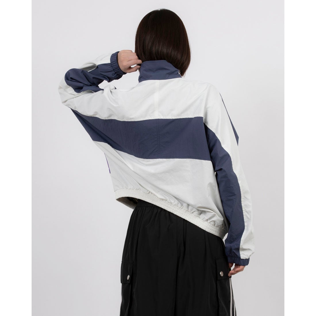 ノルディ NERDY SPORTY COLOR BLOCK WINDBREAKER （NAVY